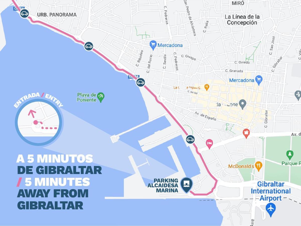 Boat Haus - Casas Flotantes Frente A Gibraltar Hotel La Línea de la Concepción Exterior foto