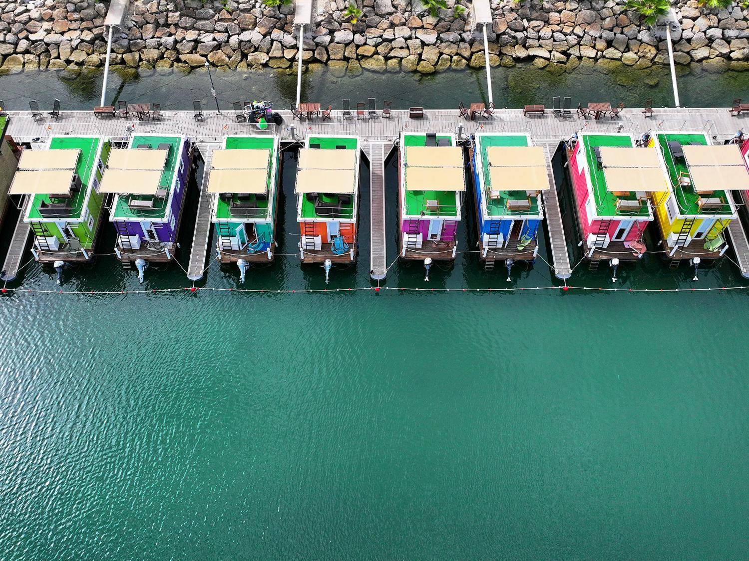 Boat Haus - Casas Flotantes Frente A Gibraltar Hotel La Línea de la Concepción Exterior foto
