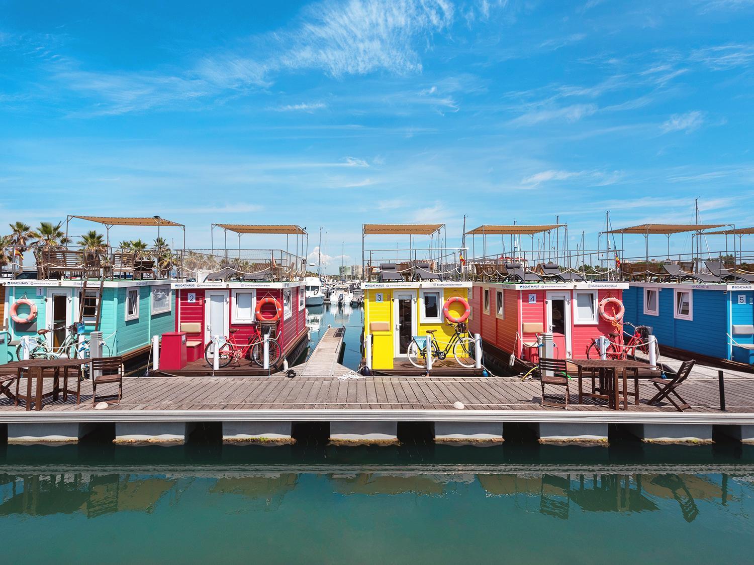 Boat Haus - Casas Flotantes Frente A Gibraltar Hotel La Línea de la Concepción Exterior foto