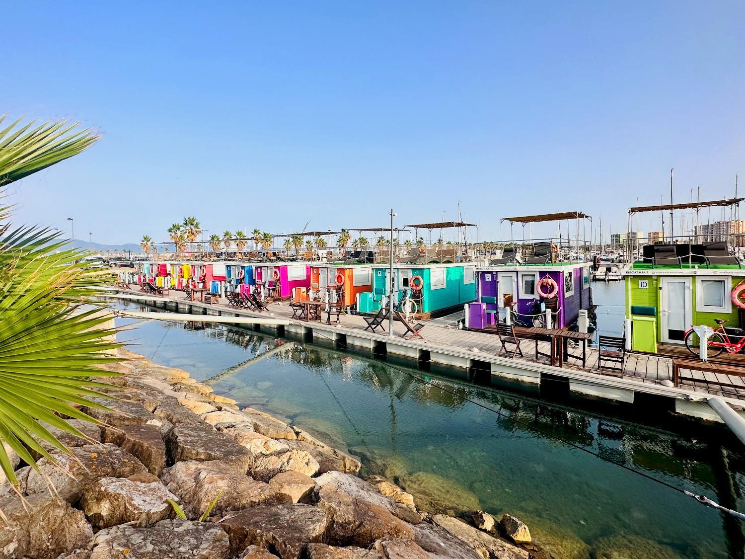 Boat Haus - Casas Flotantes Frente A Gibraltar Hotel La Línea de la Concepción Exterior foto